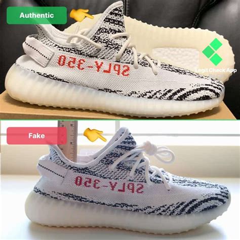 adidas yeezy boost 350 v2 zebra fake vs real